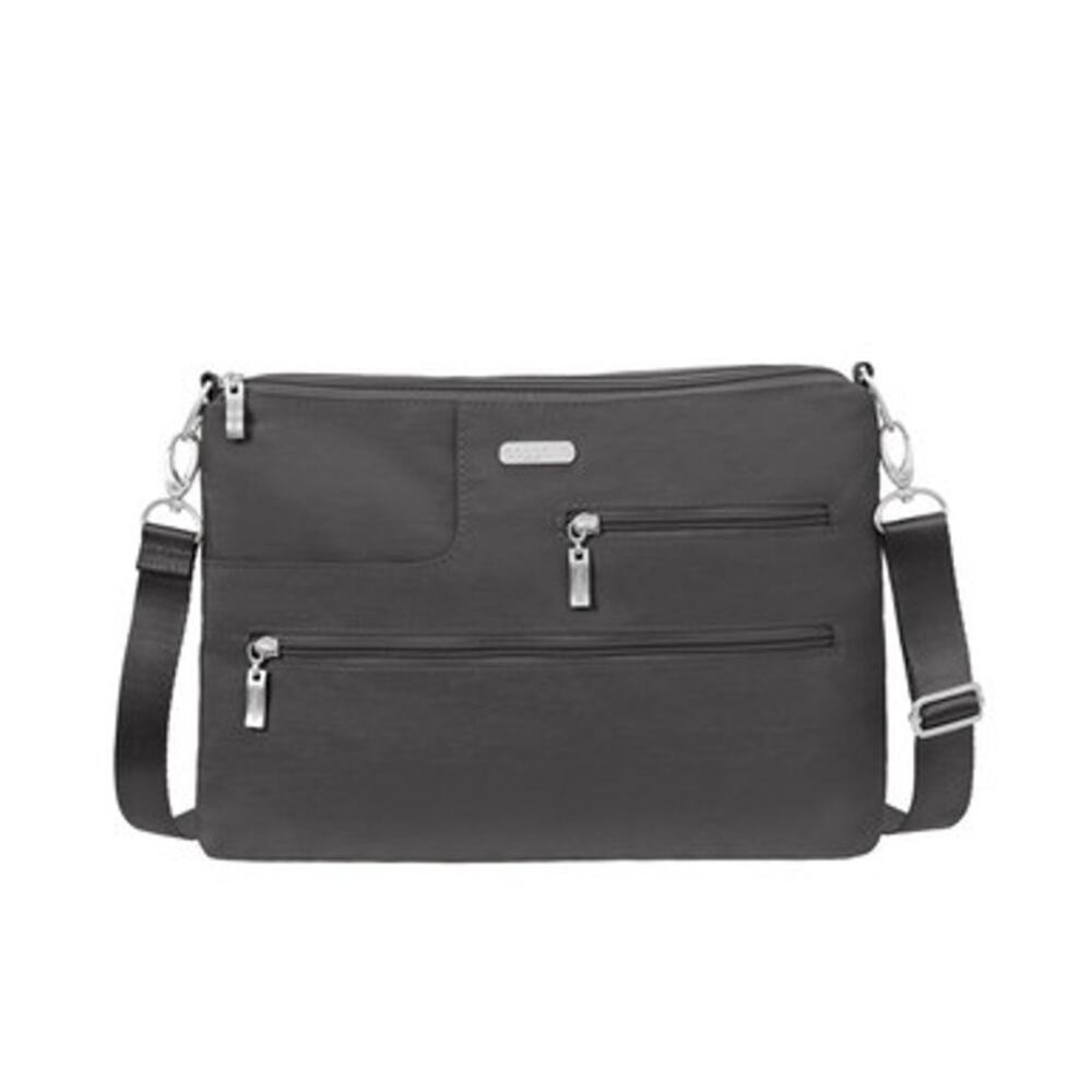 Baggallini Charcoal Tablet Crossbody